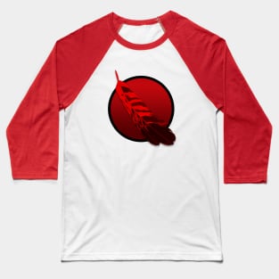 Red feathers Baseball T-Shirt